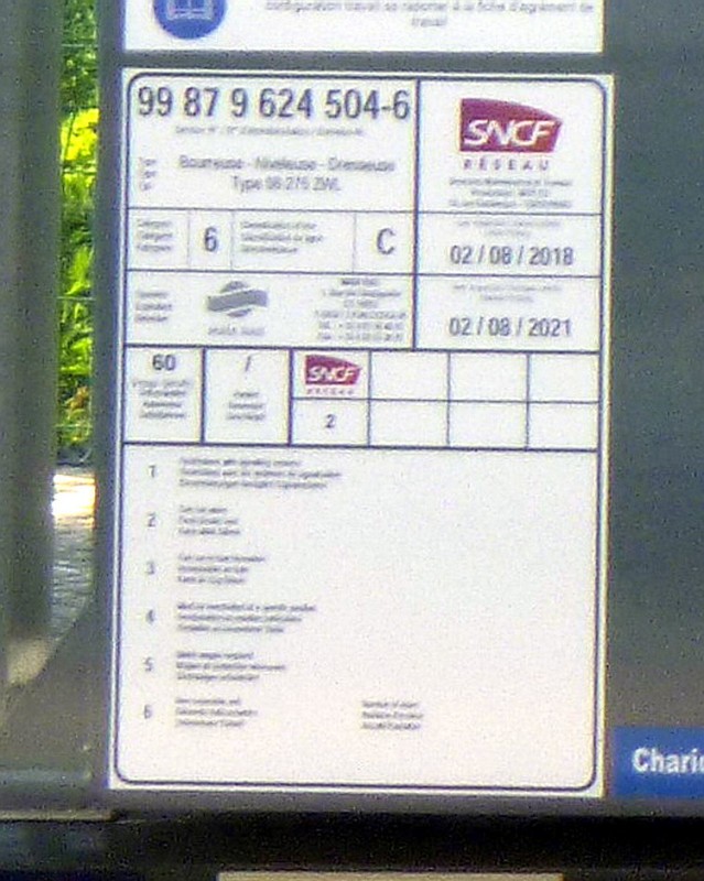 99 87 9 624 504-6 type 08-275 ZWL (2918-09-20 Framafer) Maïa Rail (3)..jpg (225.36 Kio) Vu 3590 fois 99 87 9 624 504-6 type 08-275 ZWL (2918-09-20 Framafer) Maïa Rail (3)..jpg