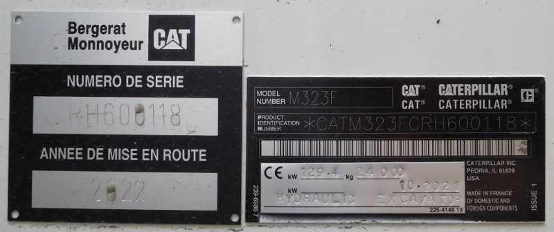 CATERPILLAR M323f - RH600118 - CHAMPENOISE Chasse-sur-Rhône 08-2022 (6).JPG